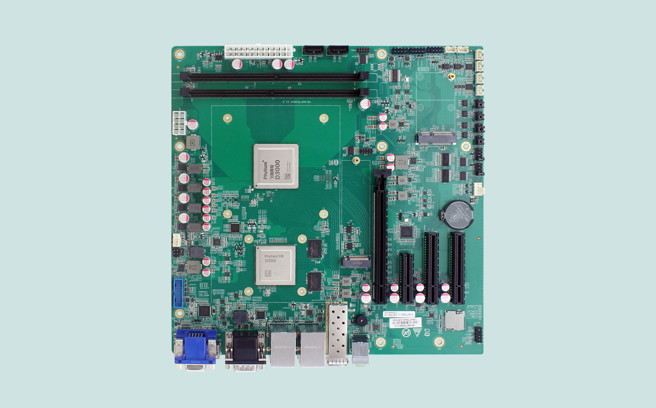 新品發(fā)布|搭載飛騰D3000+X100的Micro-ATX工業(yè)主板